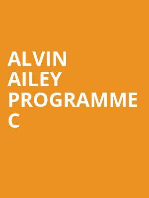 ALVIN AILEY PROGRAMME C at Royal Opera House